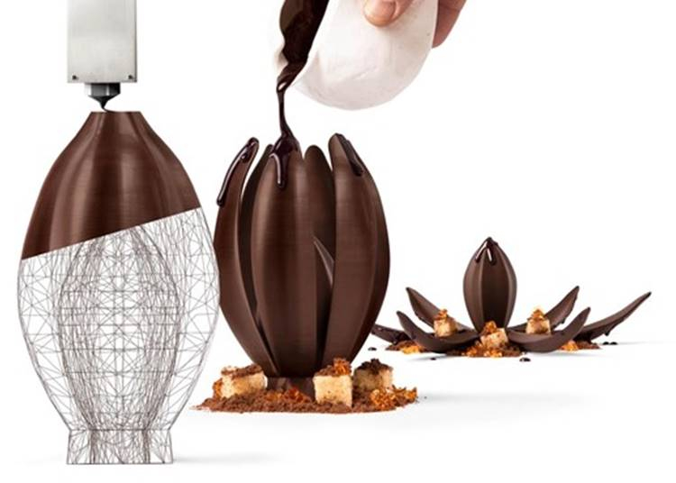 Csokoládé 3D-nyomtatóból? Simán!