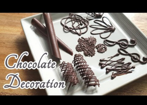 Látványos csokoládédíszek alapfokon