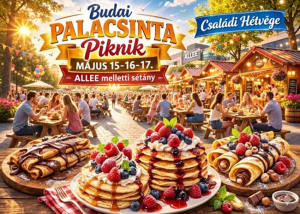 Budai Palacsinta Piknik, 2026 m&aacute;jus 15-17.